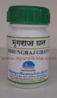 Chaitanya, BHRUNGRAJ GHANA, 60 Tablet, (Eclipta Alba), For Hair Care, Bones, Memory